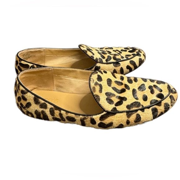 Chico’s leopard print slip on shoes - Picture 1 of 5